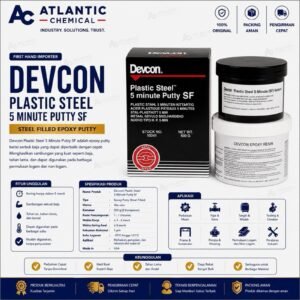 DEVCON PLASTIC STEEL PUTTY 5 MINUTE PUTTY