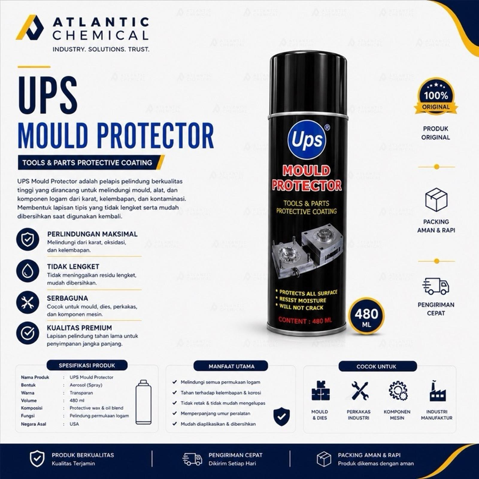UPS F 1463 MOULD PROTECTOR (SPRAY)