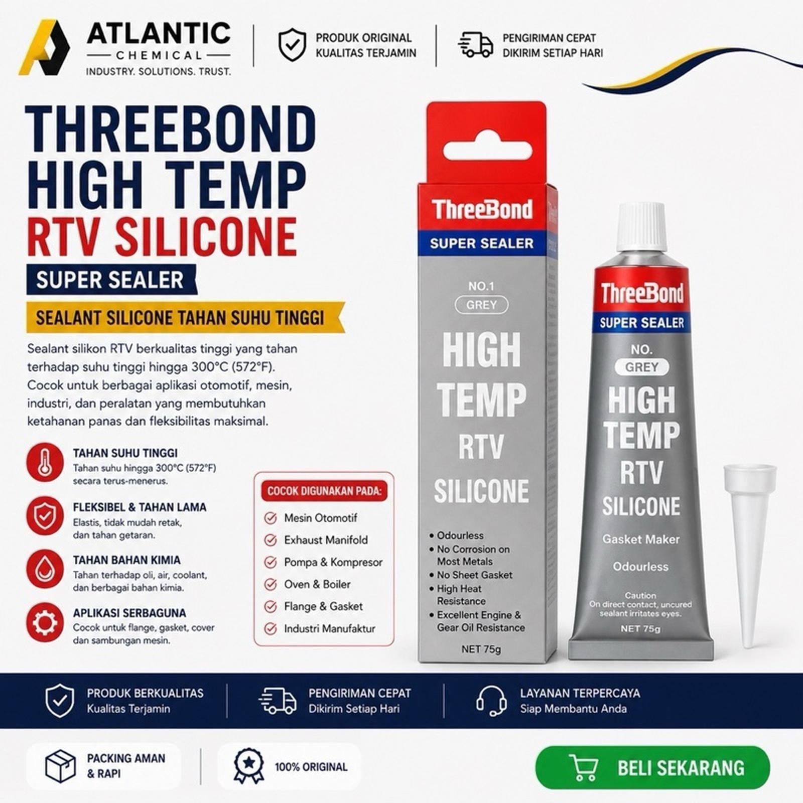 THREEBOND SUPER SEALER NO 1 GREY (ODOL)