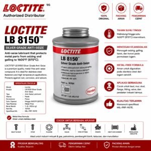 LOCTITE LB 8150 SILVER ANTI SEIZE GRADE (454 G)