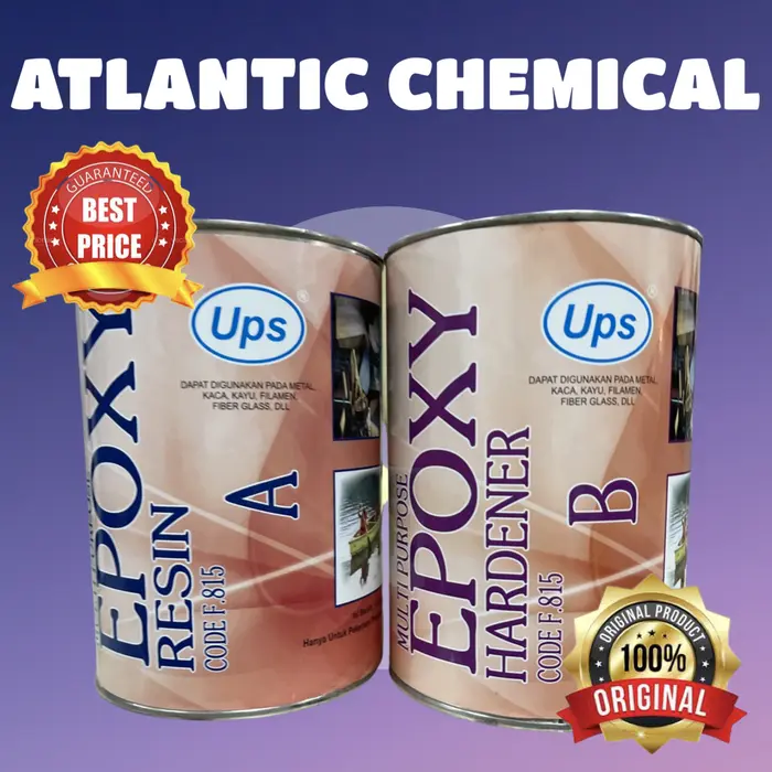 UPS F 815 LV EPOXY RESIN + HARDENER (1 SET) - Image 2