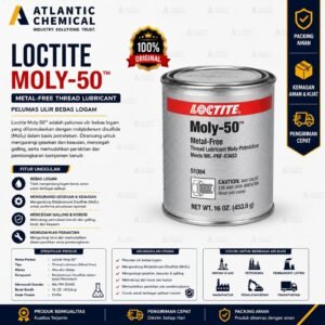 LOCTITE MOLY 50 METAL FREE THREAD LUB (453 G)
