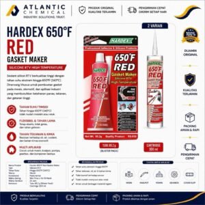 HARDEX 650F RED GASKET MAKER