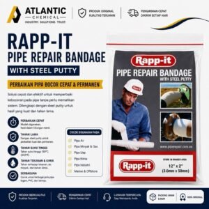 RAPP IT PIPE REPAIR BANDAGE WITH STEEL PUTTY