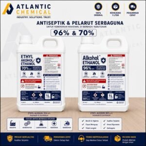 ALKOHOL ETHANOL ANTISEPTIK & PELARUT SERBAGUNA
