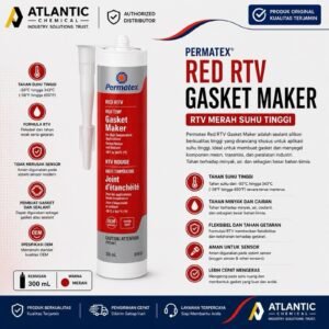 PERMATEX RED RTV SILICONE 300 GRAM