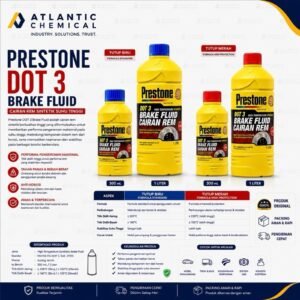 PRESTONE DOT 3 BRAKE FLUID MINYAK REM