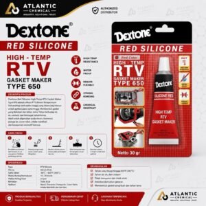 DEXTONE RED SILICONE RTV 30 GR / 70 GRAM