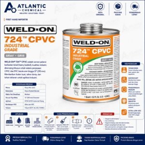 WELD ON 724 CPVC INDUSTRIAL GRADE (473 G)