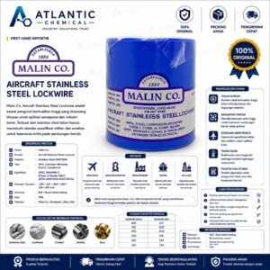 MALIN CO AIRCRAFT STAINLESS STEEL LOCK WIRE