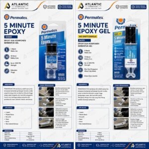 PERMATEX 5 MINUTE EPOXY & GEL NO DROP FORMULA