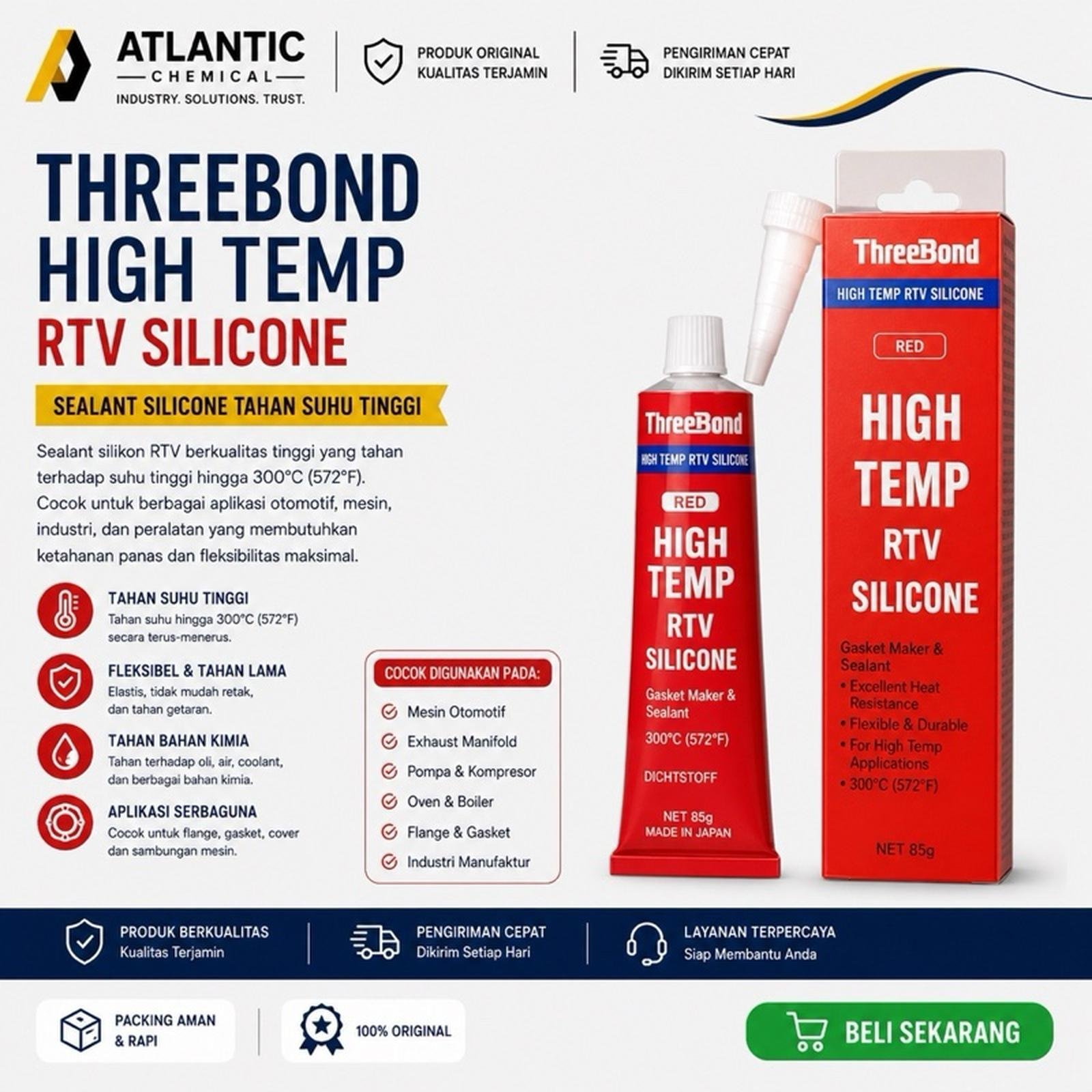 THREEBOND NO 2 RED (ODOL)