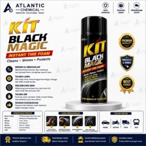 KIT BLACK MAGIC INSTANT TIRE FOAM (SPRAY)