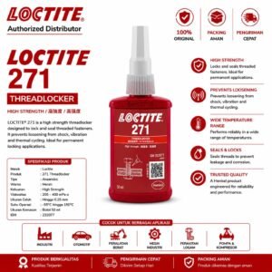 LOCTITE 271 THREADLOCKER (50 ML)