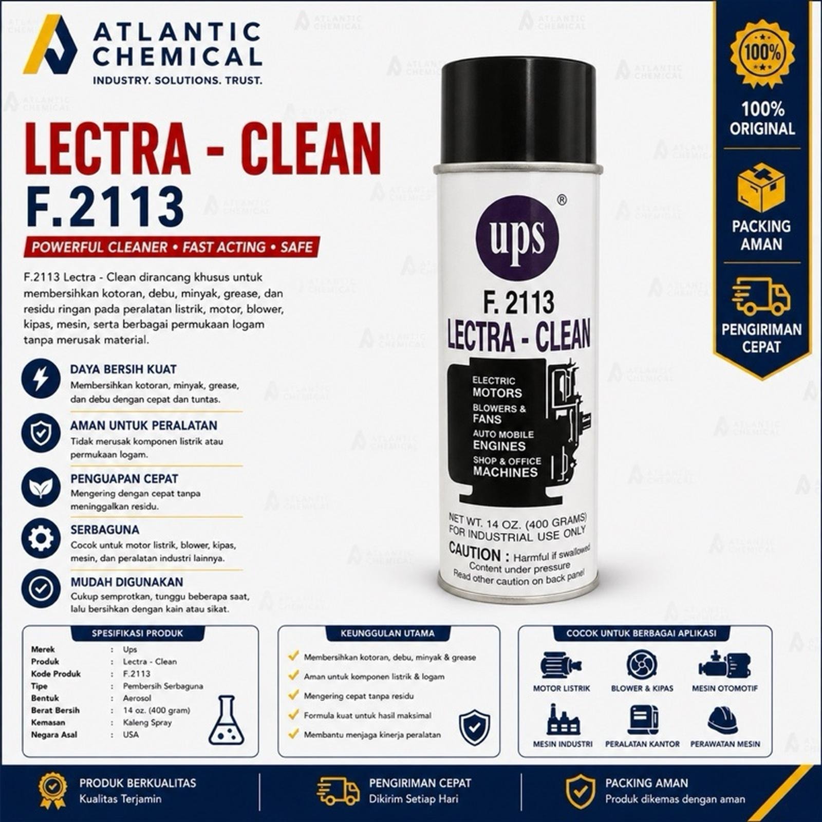 UPS F 2113 LECTRA CLEAN (SPRAY)